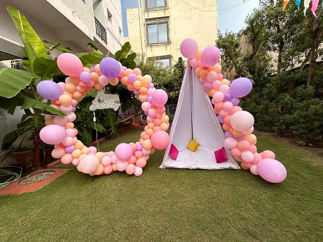 Grand reception stage and backdrop styling for a Gujarat wedding