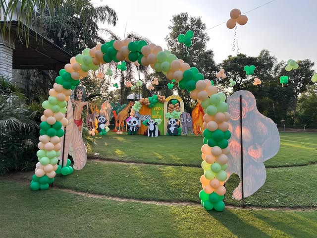 Romantic wedding aisle and floral pathway decoration