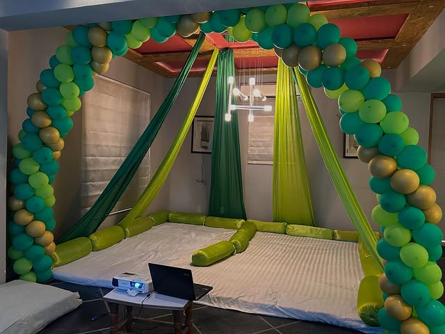 Bollywood-inspired themed event décor with vibrant styling in Ahmedabad